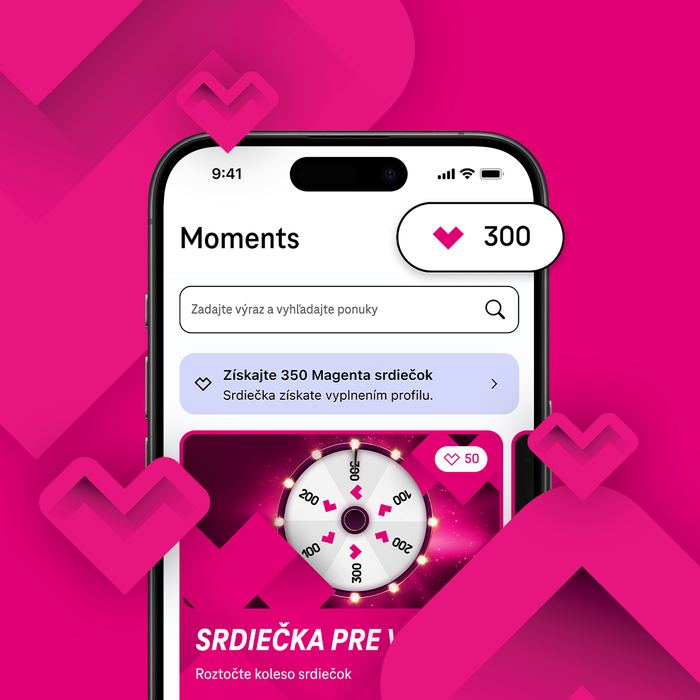 Magenta Moments - postup k srdiečkam