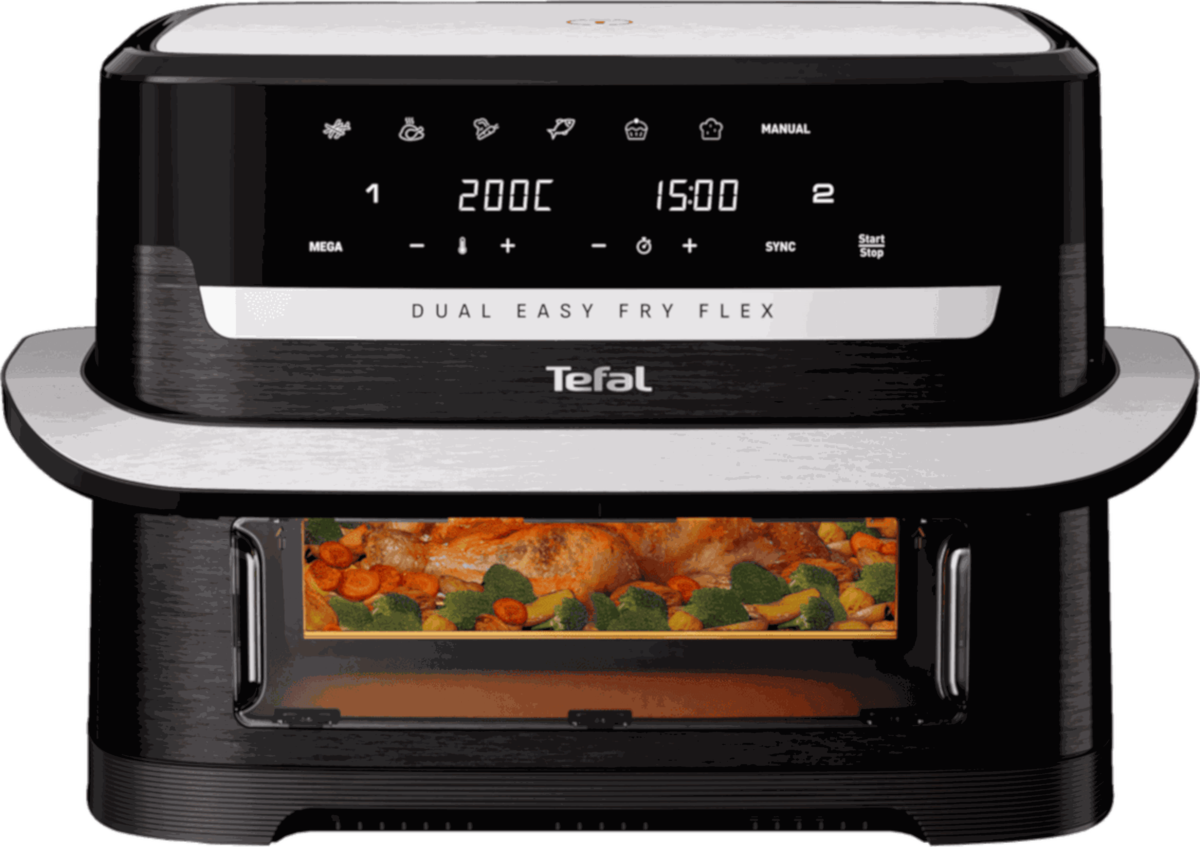 Tefal Dual Easy Fry Flex 9l