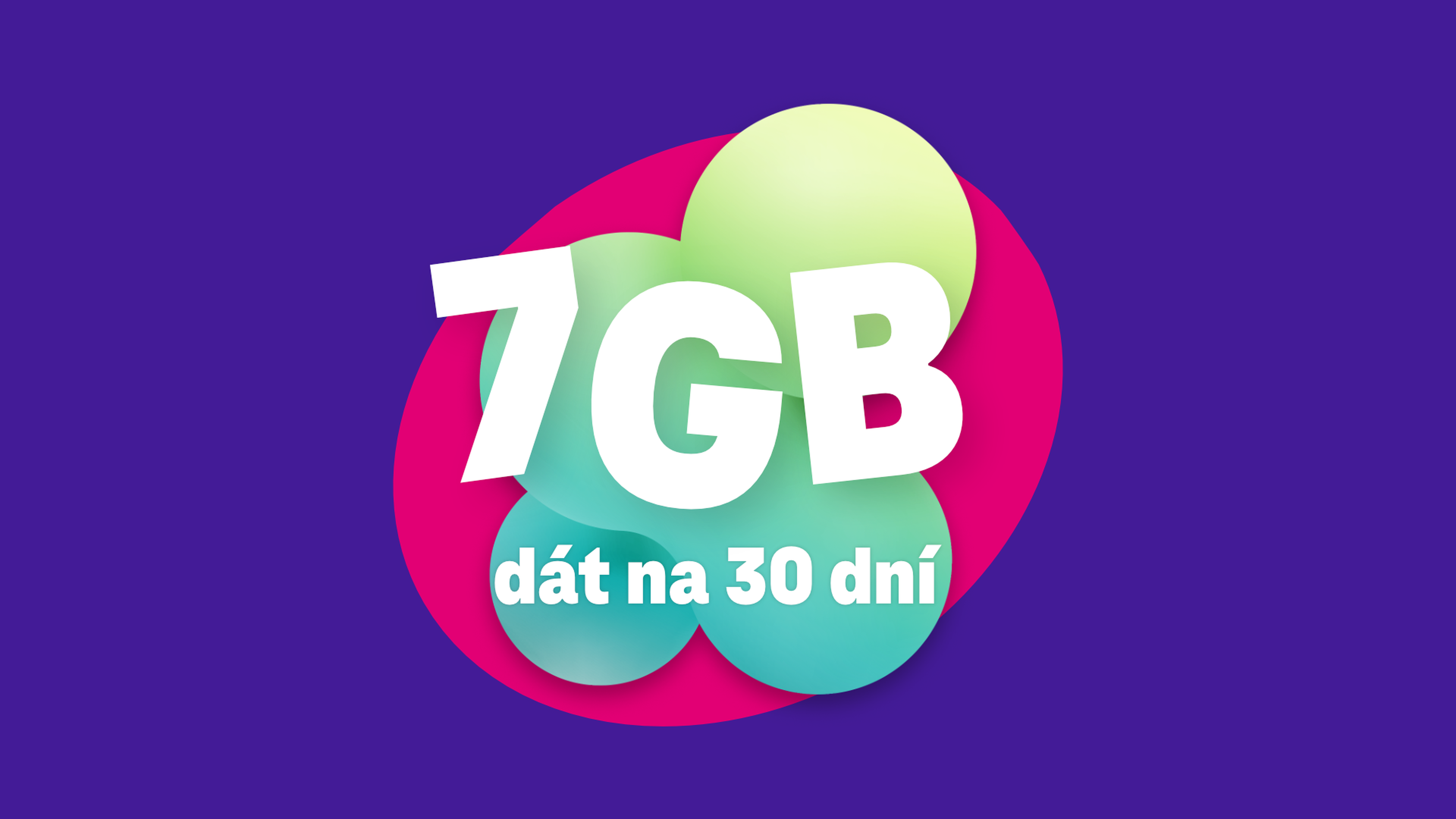 7 GB dát na 30 dní