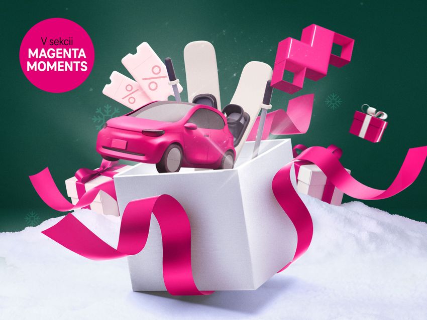 Magenta Moment súťaže a prekvapenia v Telekom aplikácii