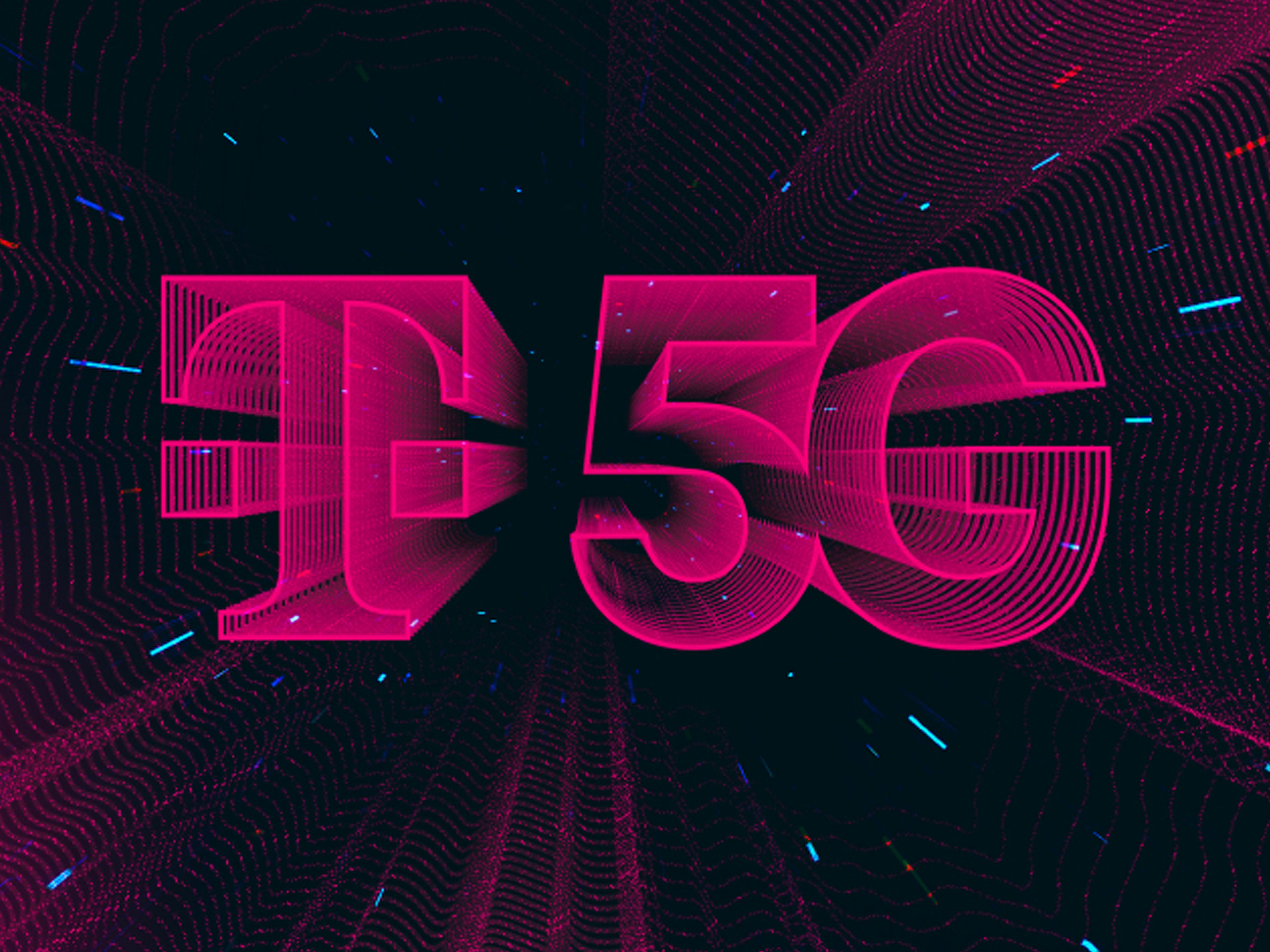 Telekom 5G logo Telekom 5G siete