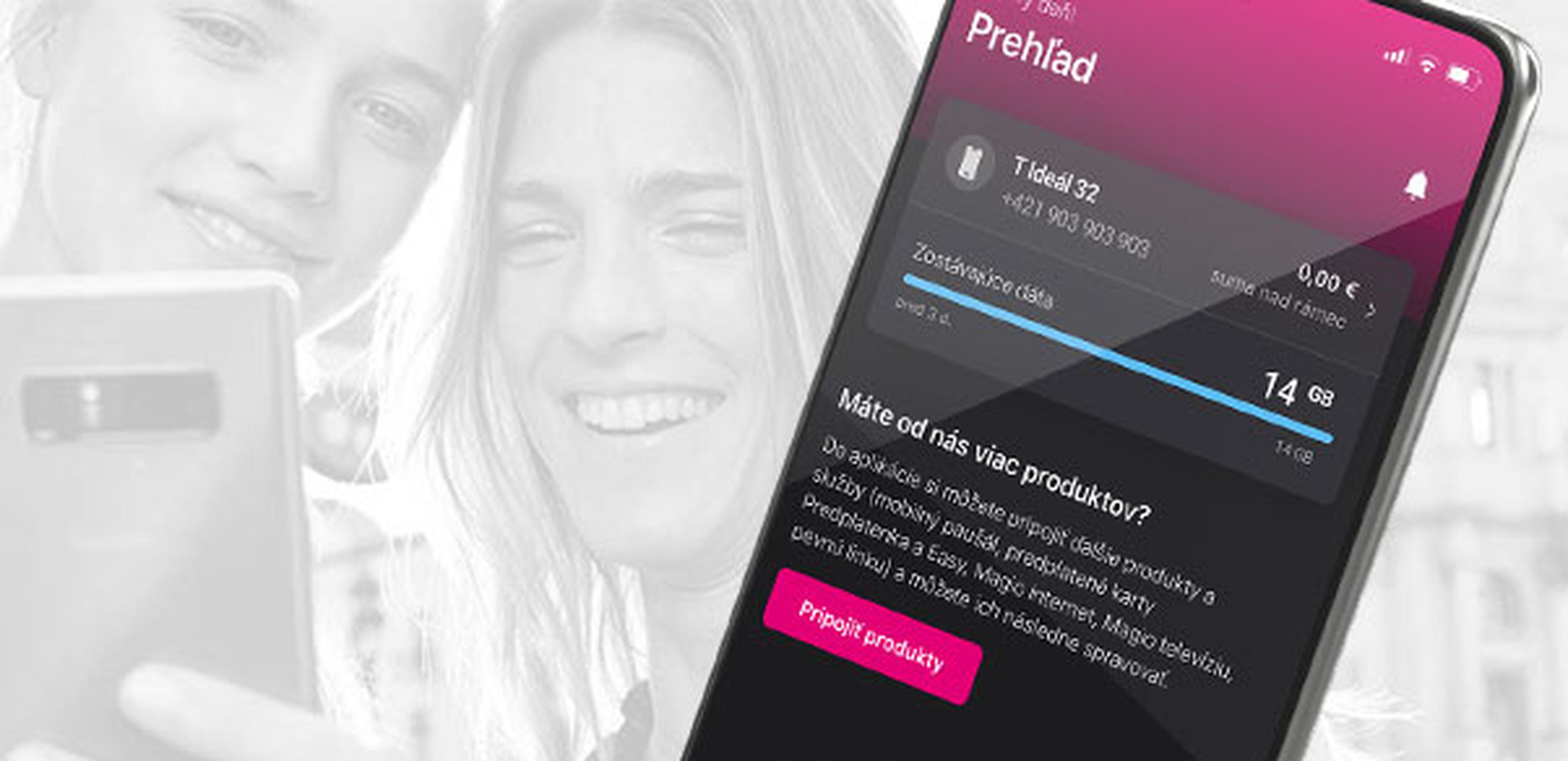 pripojenie produktov do telekom aplikacie