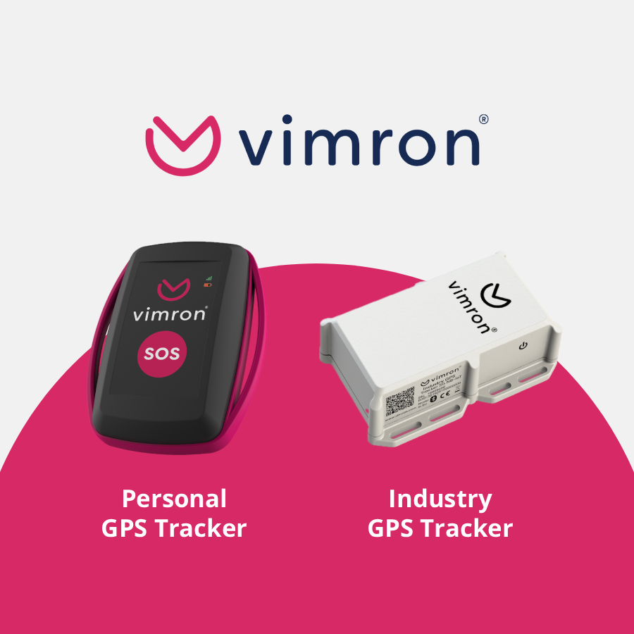 Zariadenia vimron pre službu Asset tracking. Industry GPS Tracker a Personal GPS Tracker